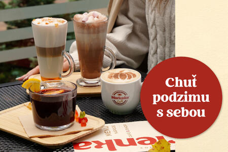 Podzimní menu kavárna s sebou