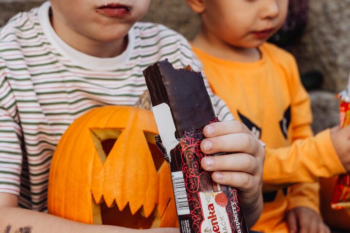 Halloweenský snack Marlenka